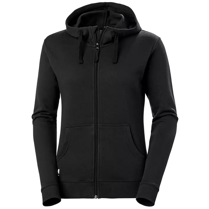 Helly Hansen Manchester women's hoodie with zipper, Black, large image number 0