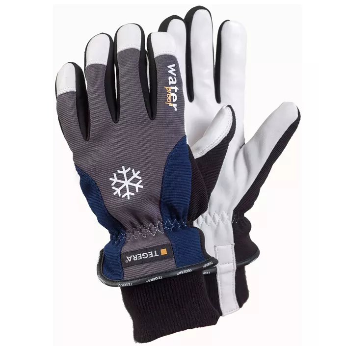 Tegera 292 winter gloves, White/Grey/Black/Blue, large image number 0