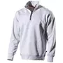 L.Brador sweatshirt with short zipper 6430PB, Grey Melange