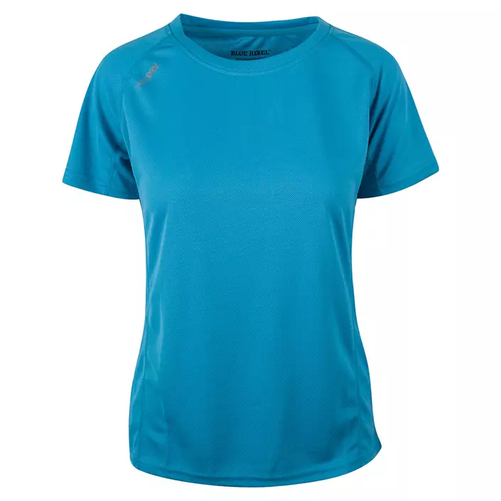 Blue Rebel Swan Damen T-Shirt, Türkis, large image number 0