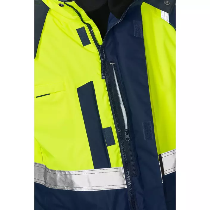 Fristads Airtech® 3-in-1 parka 4036, Hi-vis Yellow/Marine, large image number 2