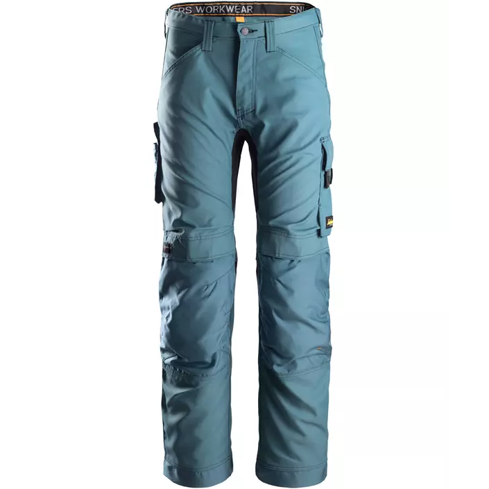 Snickers AllroundWork work trousers 6301, Petrol Blue, large image number 0