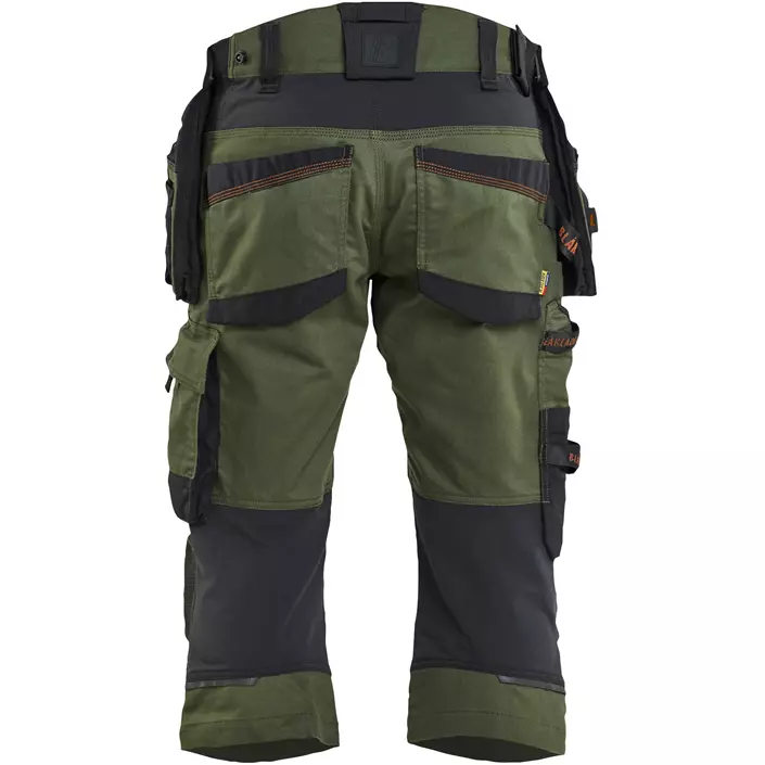 Blåkläder Striker 3/4-Handwerkerhose, Waldgrün/Rost, large image number 1