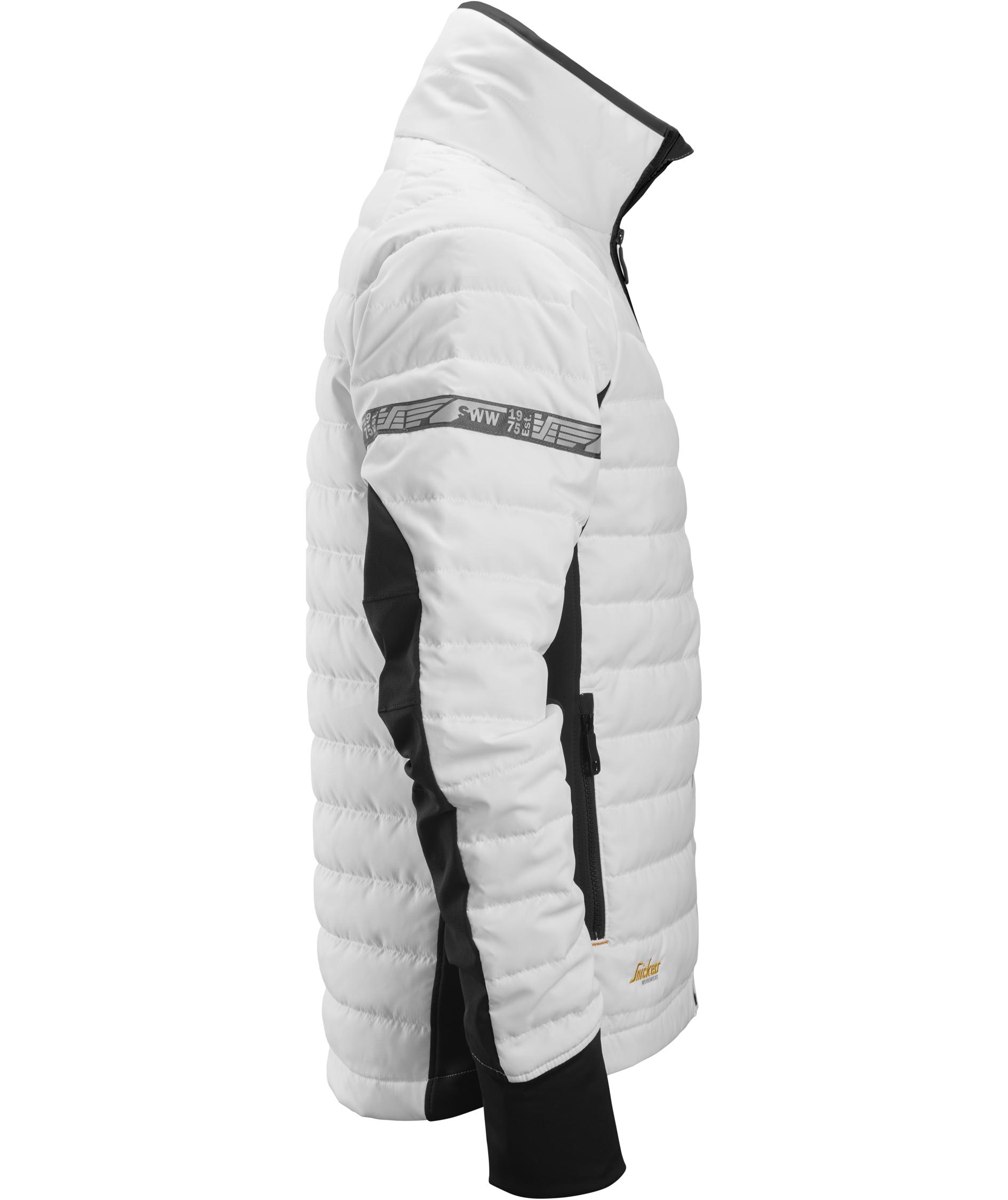 Snickers AllroundWork 37.5&reg; insulator jacka 8101, White/black, large image number 2