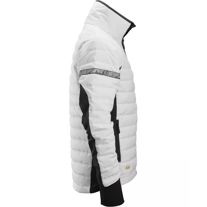Snickers AllroundWork 37.5® insulator jacket 8101, White/black, large image number 2