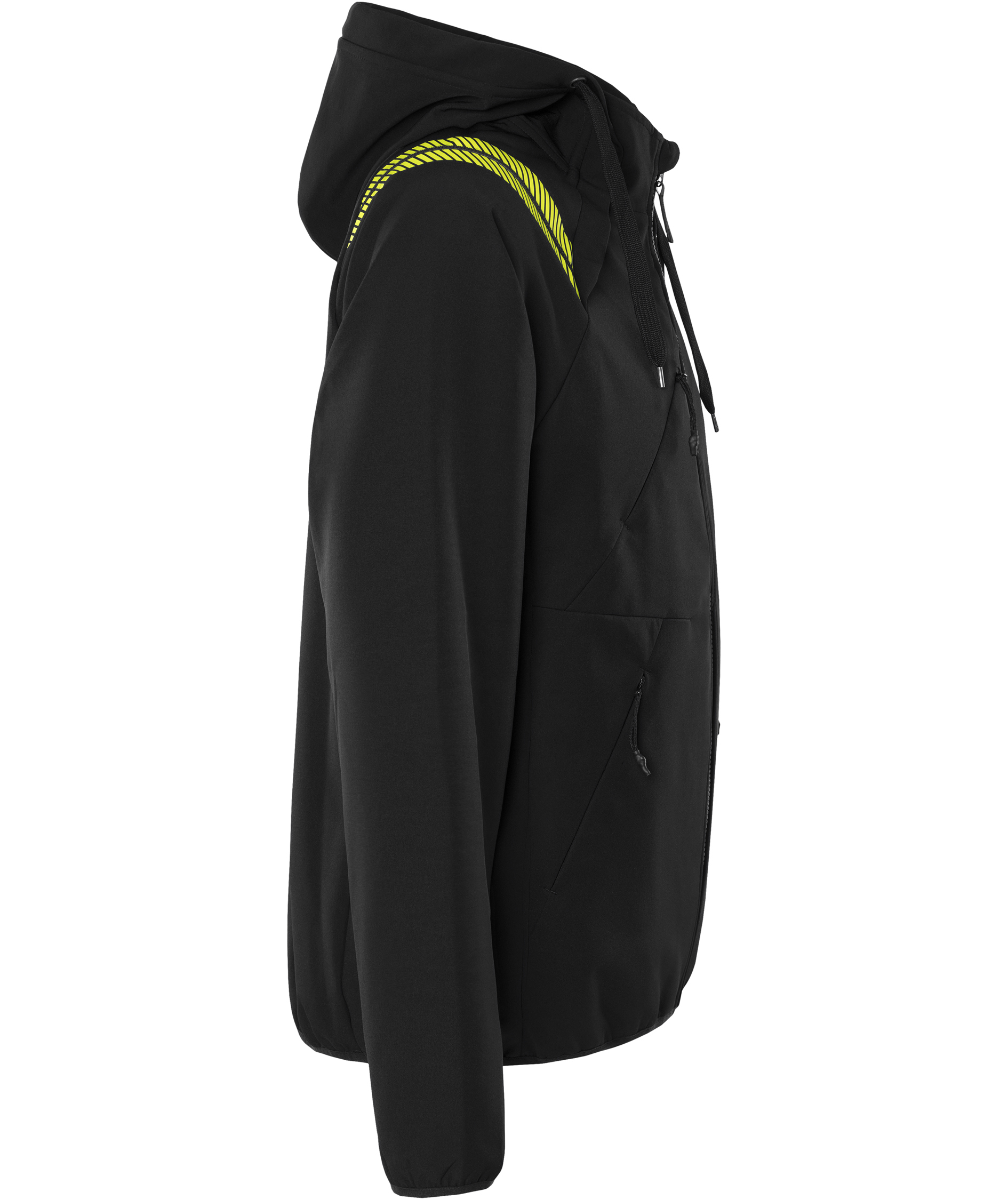 Fristads softshell jacket 7461 BON, Black, large image number 4