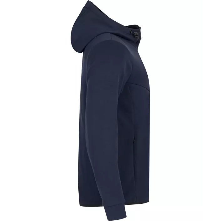 Clique Hayden hoodie with full zipper, Dark navy, large image number 2