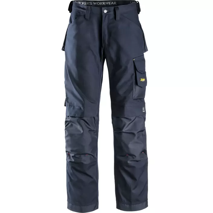 Snickers Canvas+ work trousers, Marine Blue, large image number 0