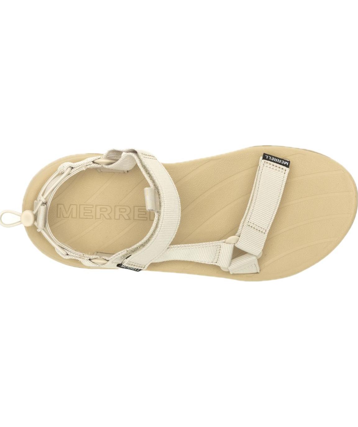 Merrell Speed Fusion Web Sport dame sandaler dam, Oyster/Khaki, large image number 4