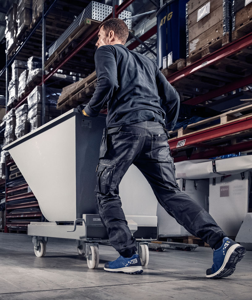 Jalas 7158 Zenit Evo safety shoes S1P, Blue, large image number 2