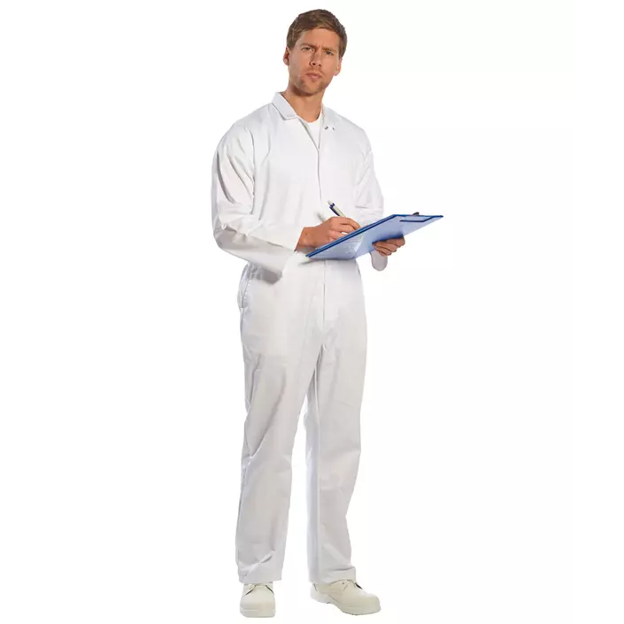 Portwest coverall, White, large image number 2