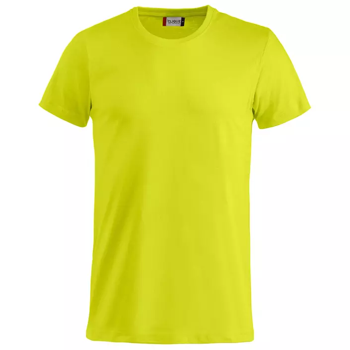 Clique Basic T-shirt, Refleks Grøn, large image number 0