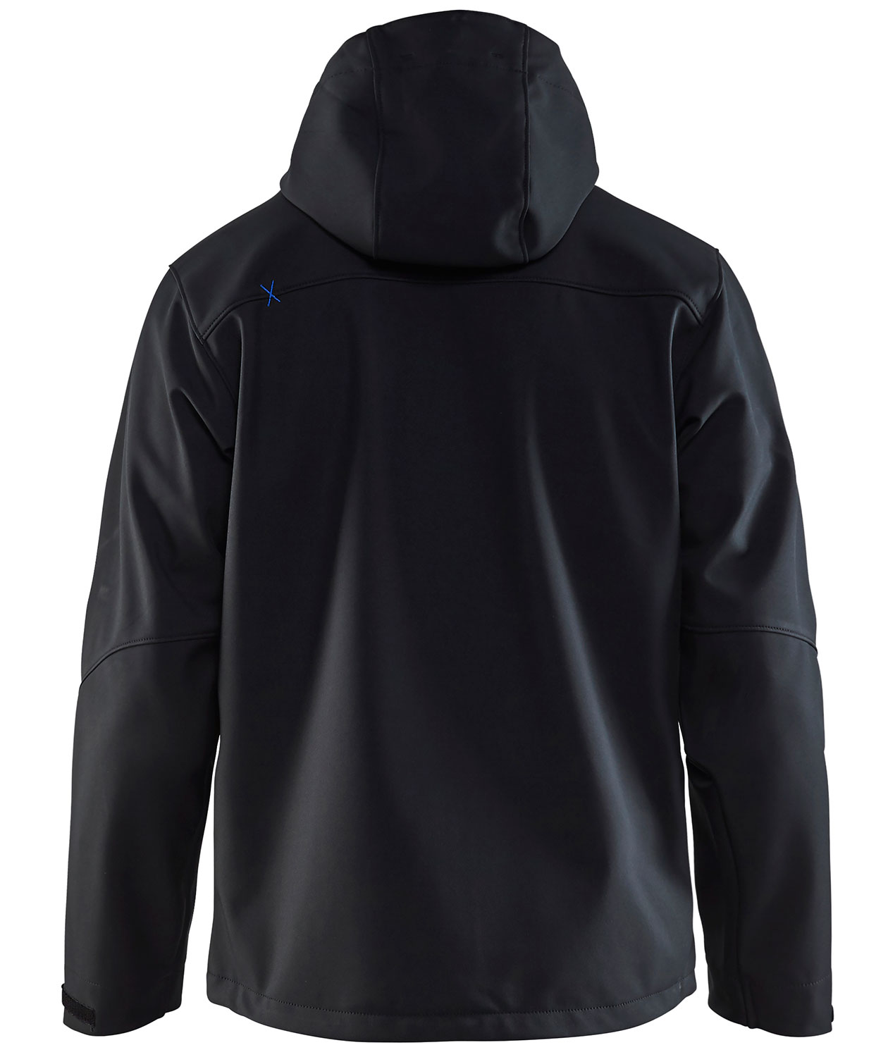 Bl&aring;kl&auml;der softshell jacket, Black/Cobalt Blue, large image number 1