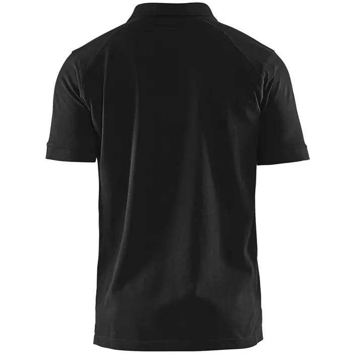 Blåkläder polo T-shirt, Black, large image number 1
