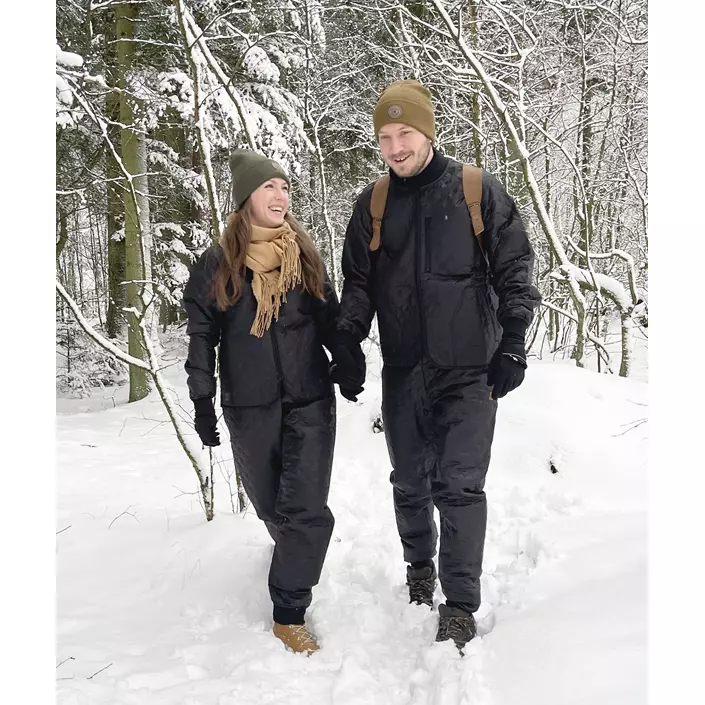 Westborn termobyxa dam, Black, large image number 1