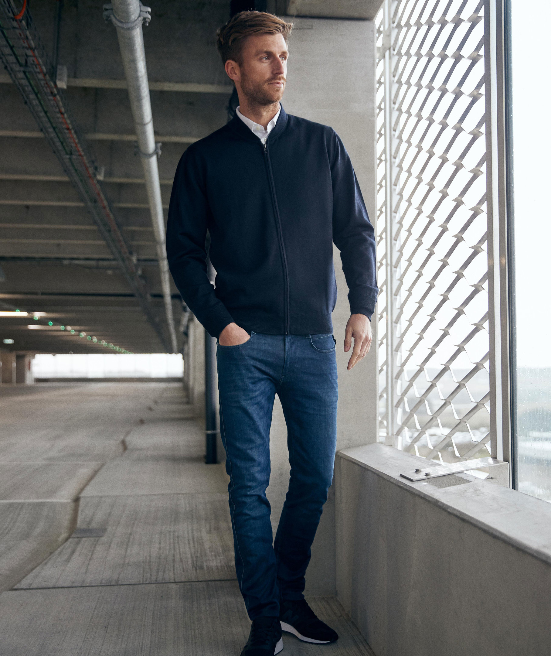 Clipper Milan Cardigan with merino wool