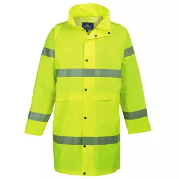 Portwest raincoat, Hi-Vis Yellow