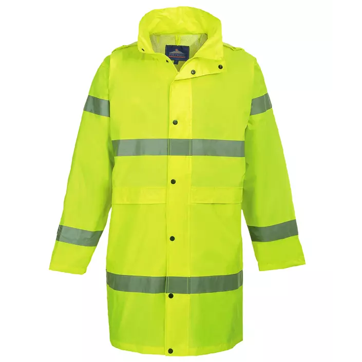 Portwest raincoat, Hi-Vis Yellow, large image number 0