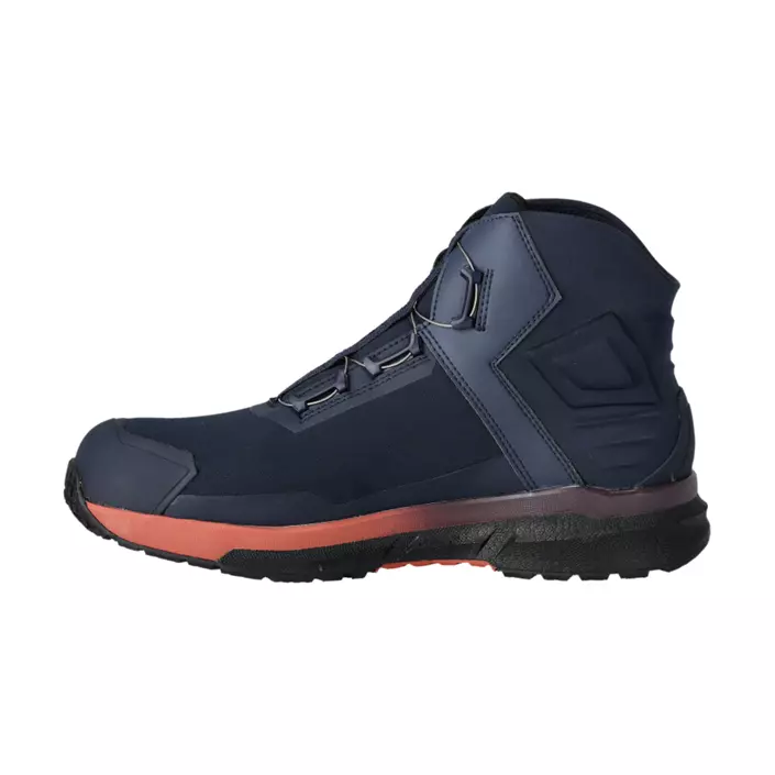 Mascot Customized dame sikkerhedsstøvle S3S, Mørk marine/bordeaux, large image number 2