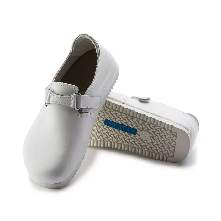 Birkenstock Linz Super Grip Regular Fit work shoes, White, large image number 2