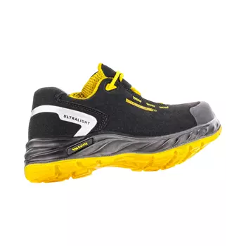 VM Footwear California vernesko S3, Svart/Gul