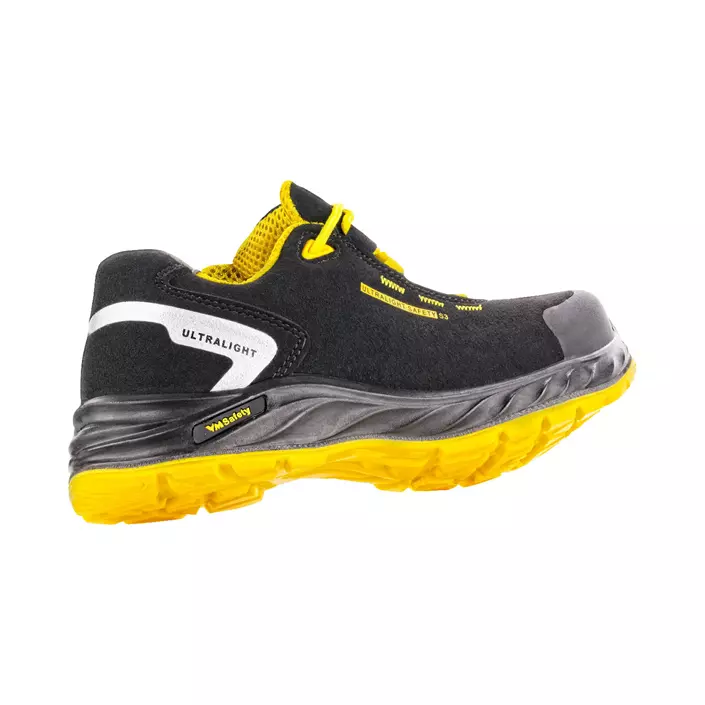 VM Footwear California vernesko S3, Svart/Gul, large image number 1