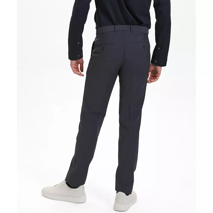 Sunwill Weft Stretch Fitted wool trousers, Charcoal, large image number 3