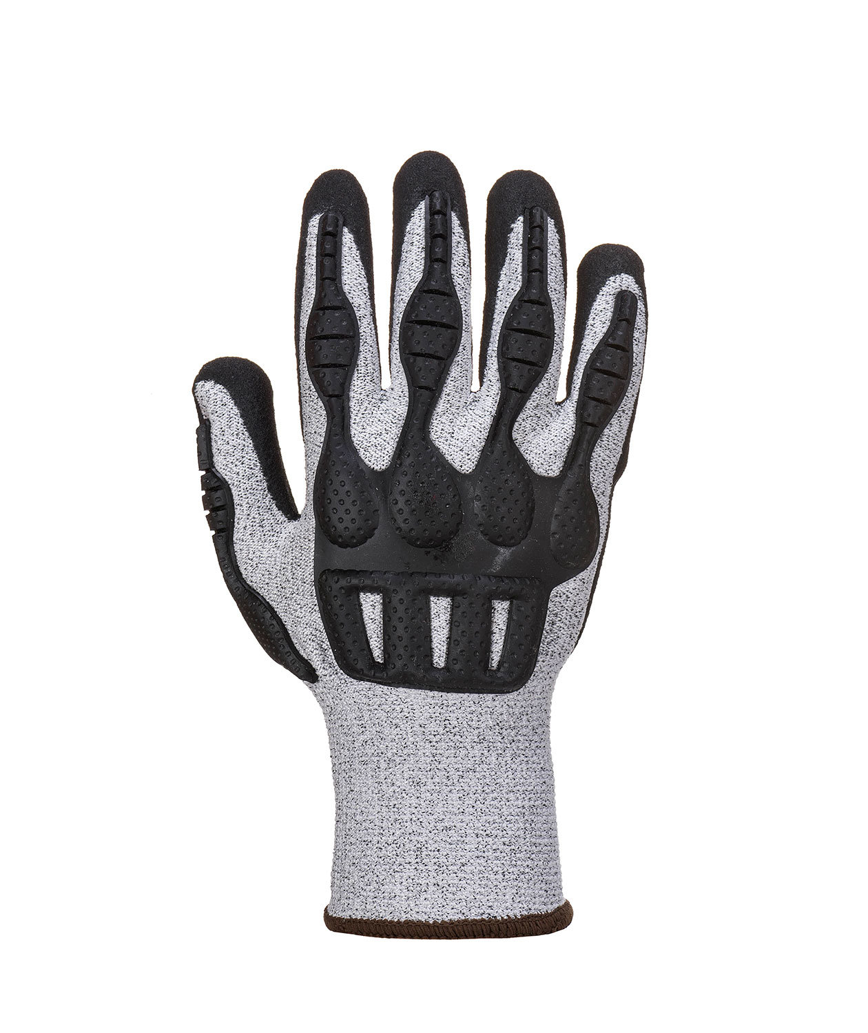 Portwest A723 impact-reducing cut resistant gloves Cut C, Grey/Black, large image number 2