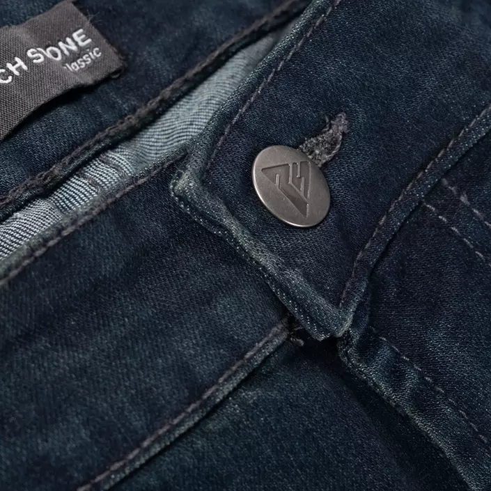 Pitch Stone Fitted jeans, Dark blue washed, large image number 3