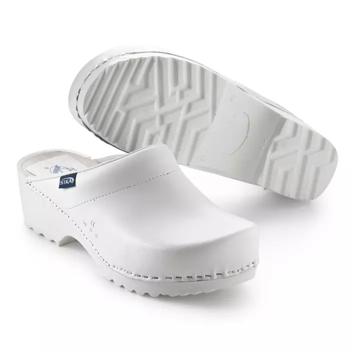 2. Sortierung Sika Traditionelle Clogs ohne Fersenkappe, Weiß, large image number 0