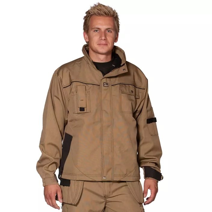 Ocean Thor work jacket, Khaki, large image number 0