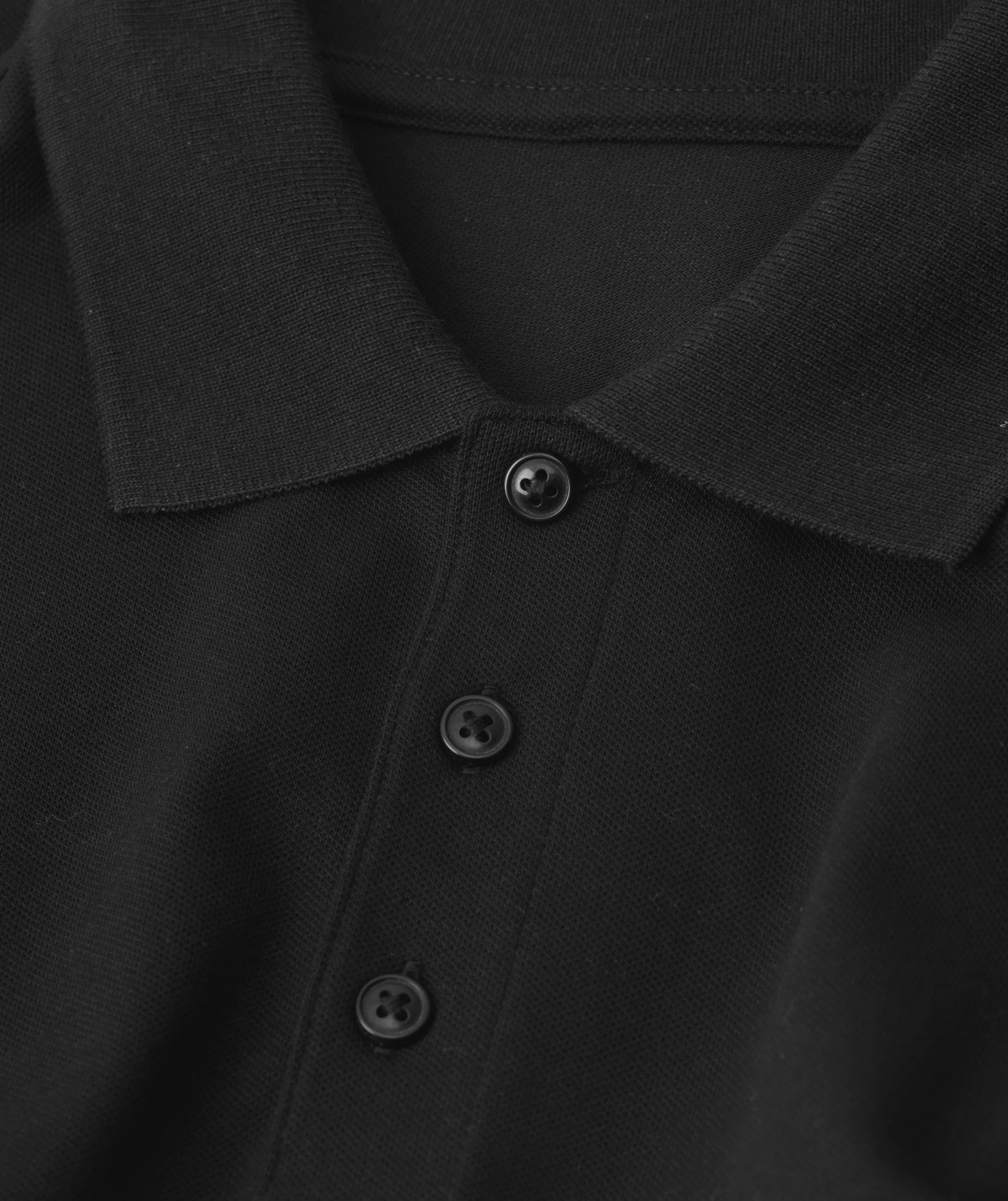 ID &oslash;kologisk polo T-shirt, Sort, large image number 3