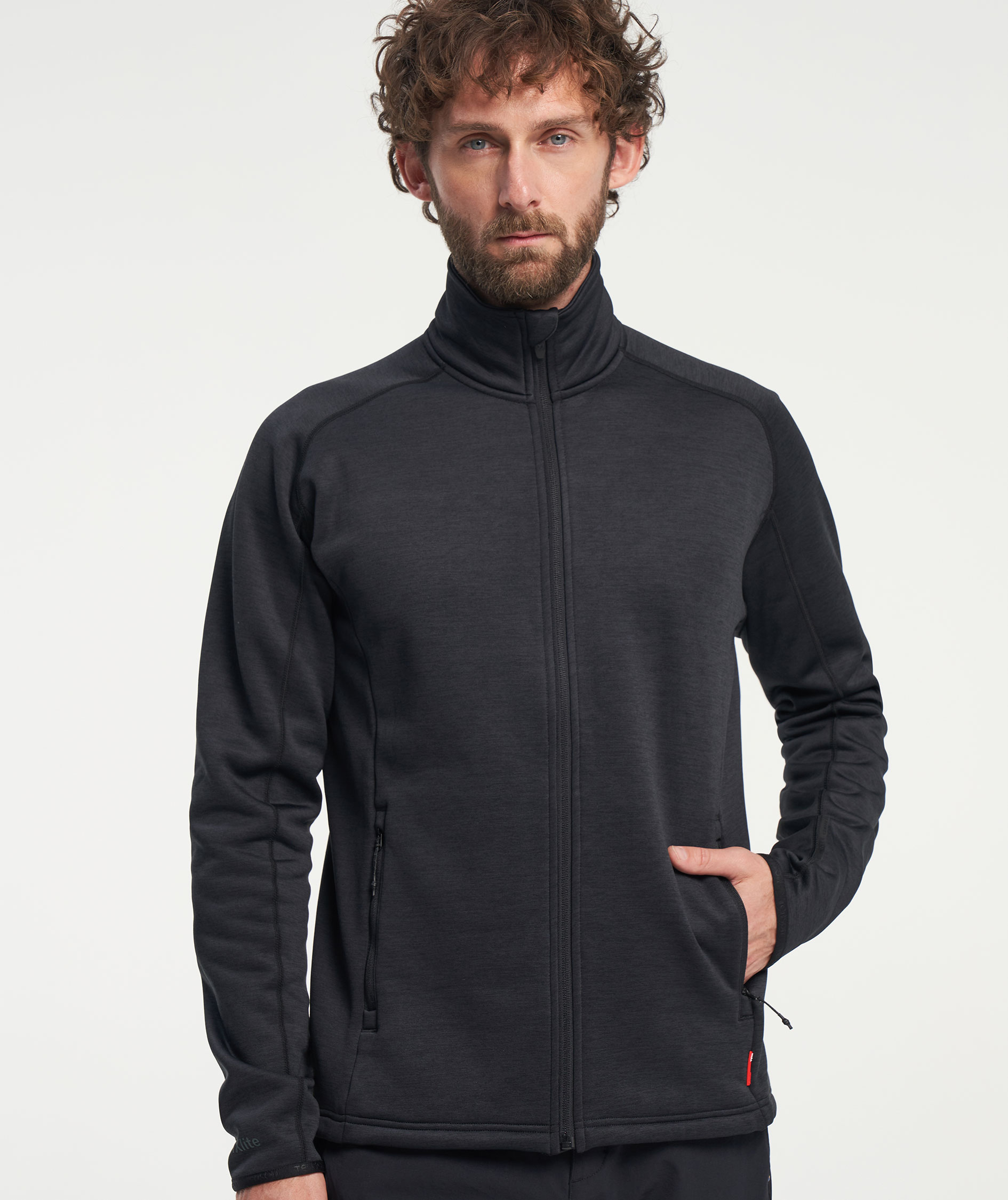 Tenson TXlite cardigan, Black, large image number 6