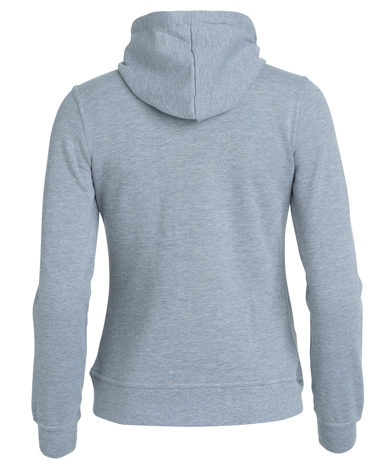 Clique Basic Hoody Zip hoodie dam, Gr&aring;melerad, large image number 2