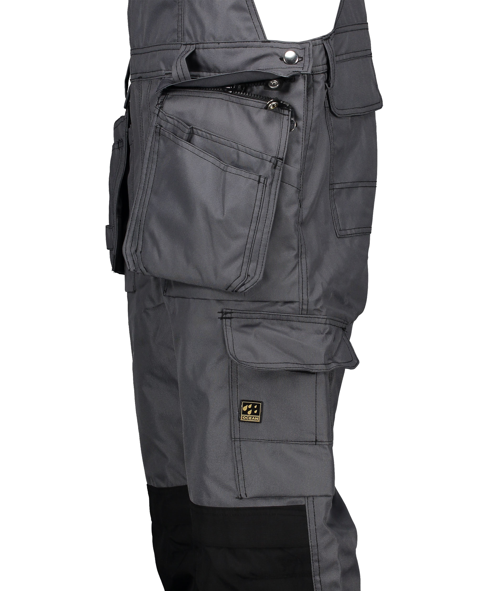 Ocean Medusa h&auml;ngselbyxa, Grey, large image number 2