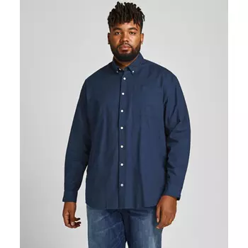 Jack & Jones JJEOXFORD Plus Size Regular Fit shirt, Navy Blazer