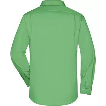 James & Nicholson modern fit  skjorte, Limegrønn