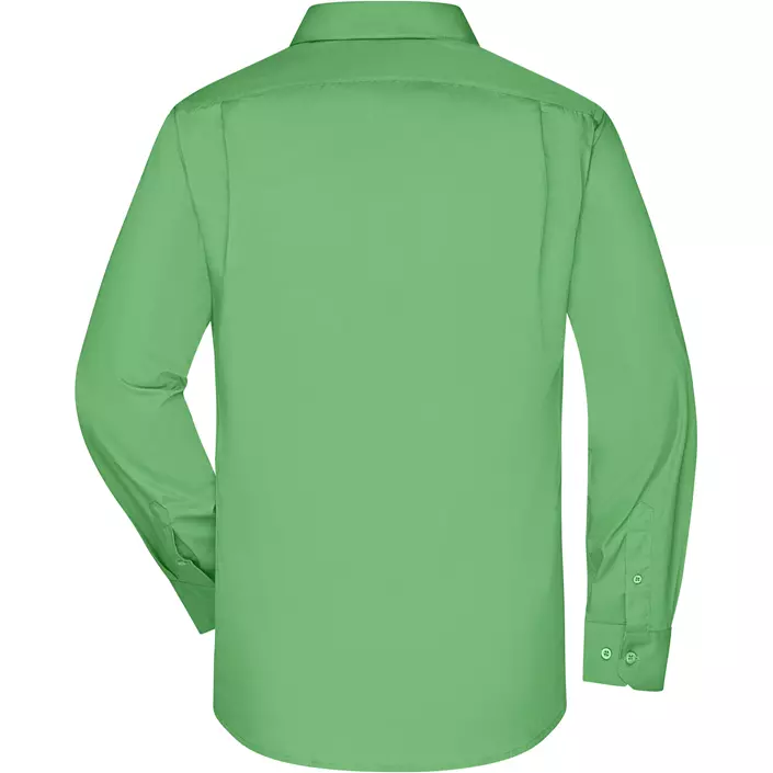 James & Nicholson modern fit  shirt, Lime Green, large image number 1