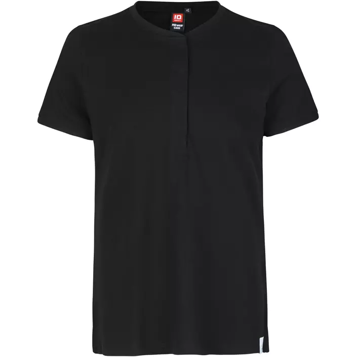 ID PRO wear CARE women’s polo shirt, Black, large image number 0