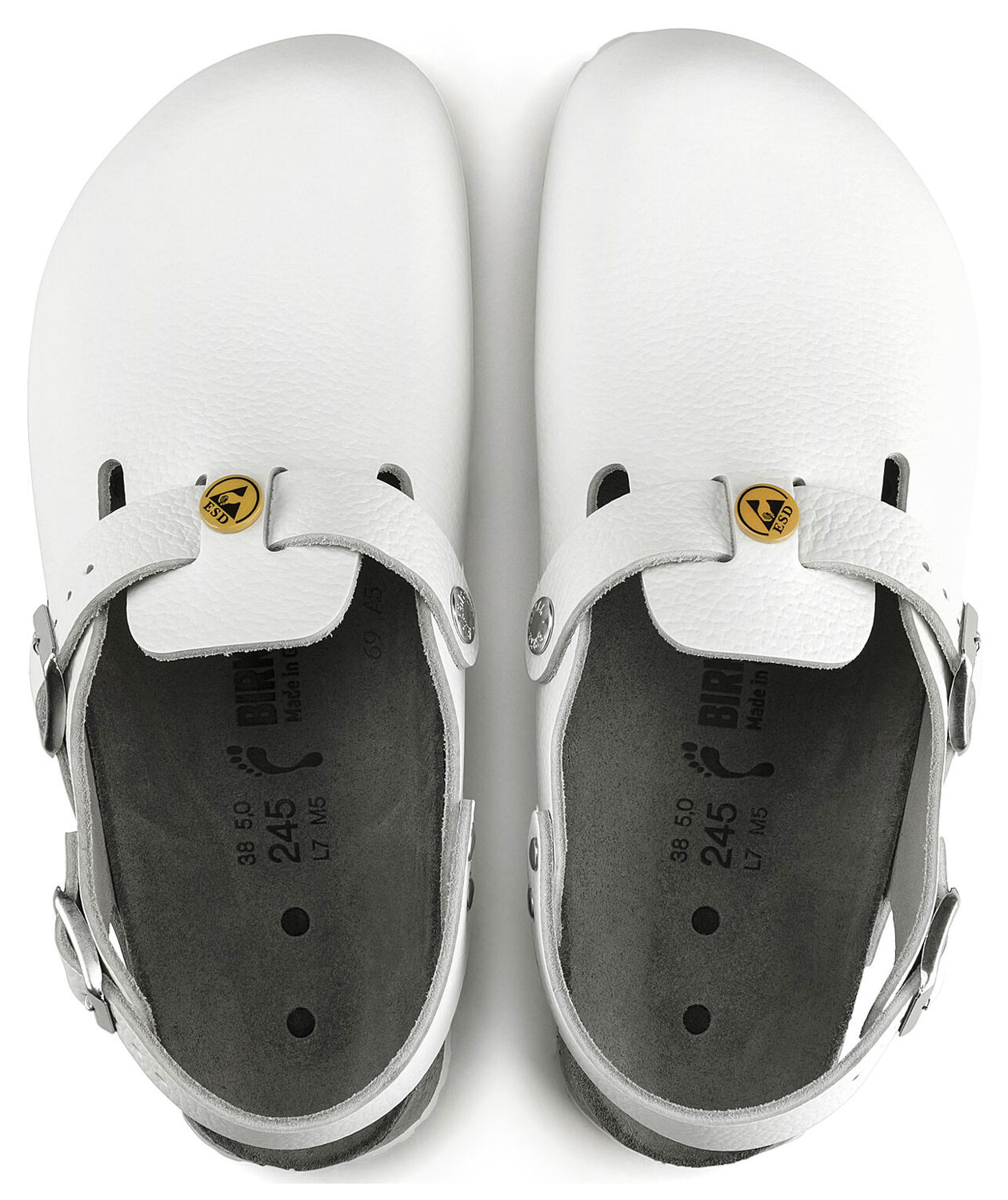 Birkenstock Tokio Narrow fit sandaler dam, Vit, large image number 3