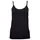 Decoy Mikrofaser Damentop, Schwarz, Schwarz, swatch