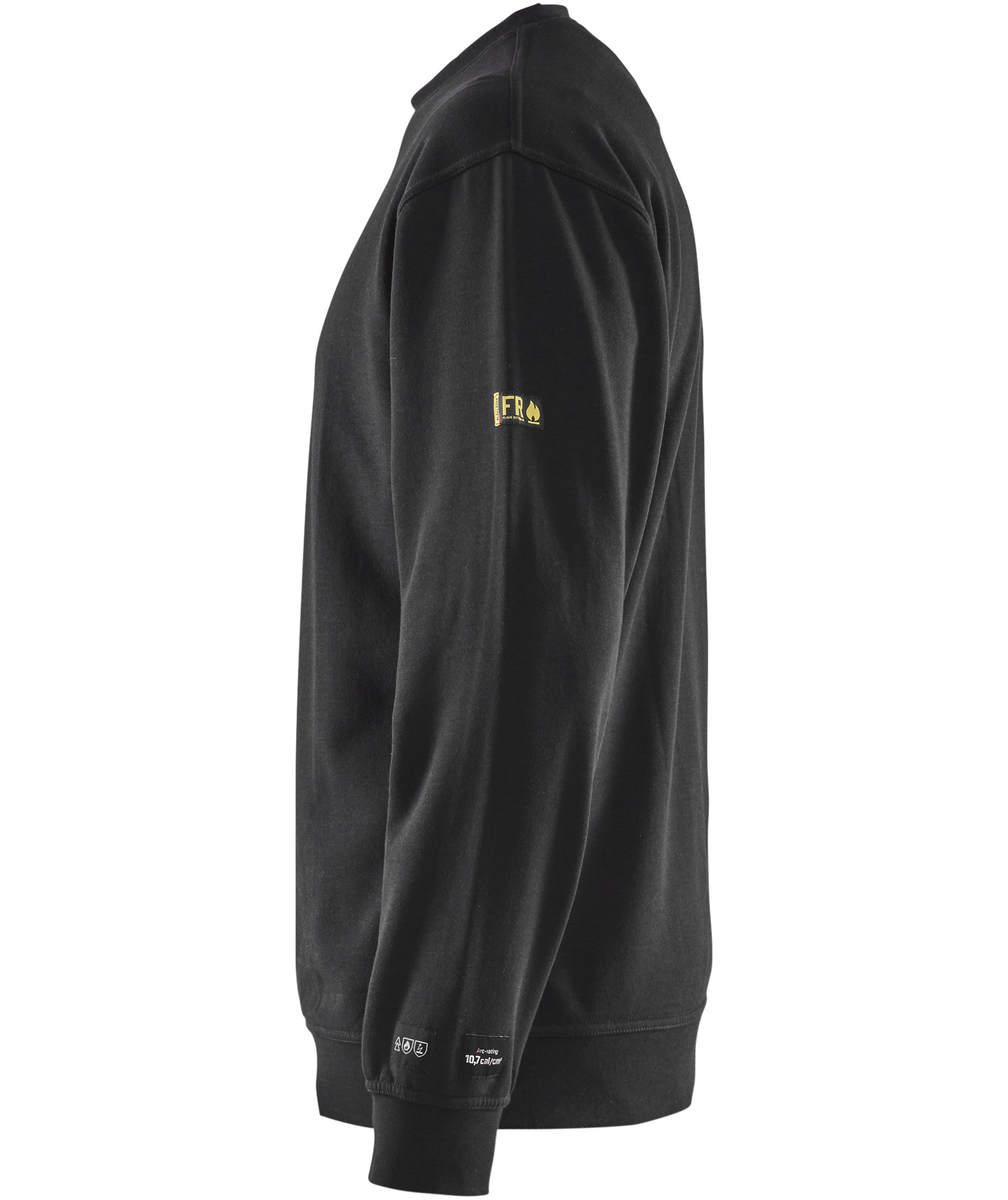 Bl&aring;kl&auml;der&nbsp;Multinorm sweatshirt, Sort, large image number 3