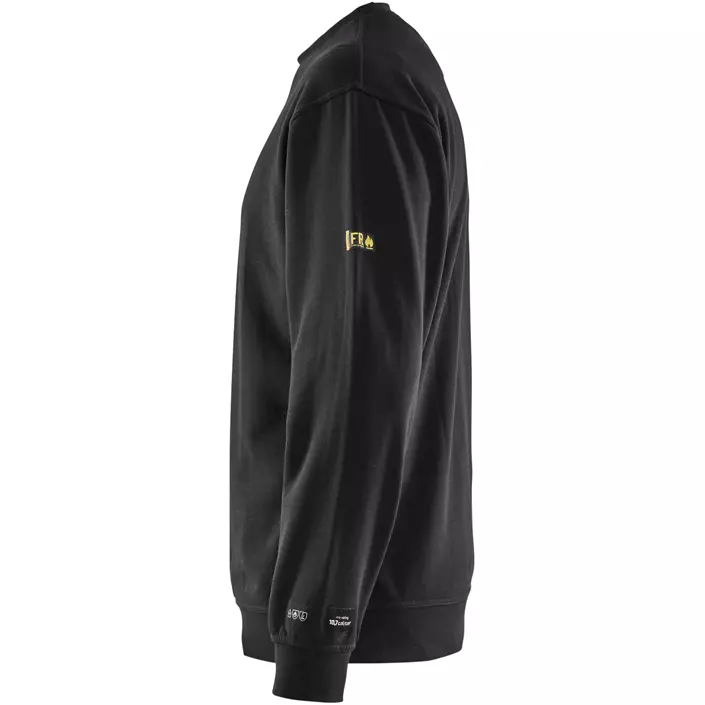 Blåkläder Multinorm sweatshirt, Svart, large image number 3