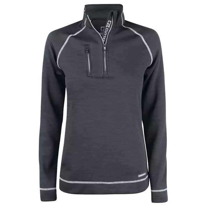 Cutter & Buck Chambers Half Zip women's, Anthracite melange, large image number 1