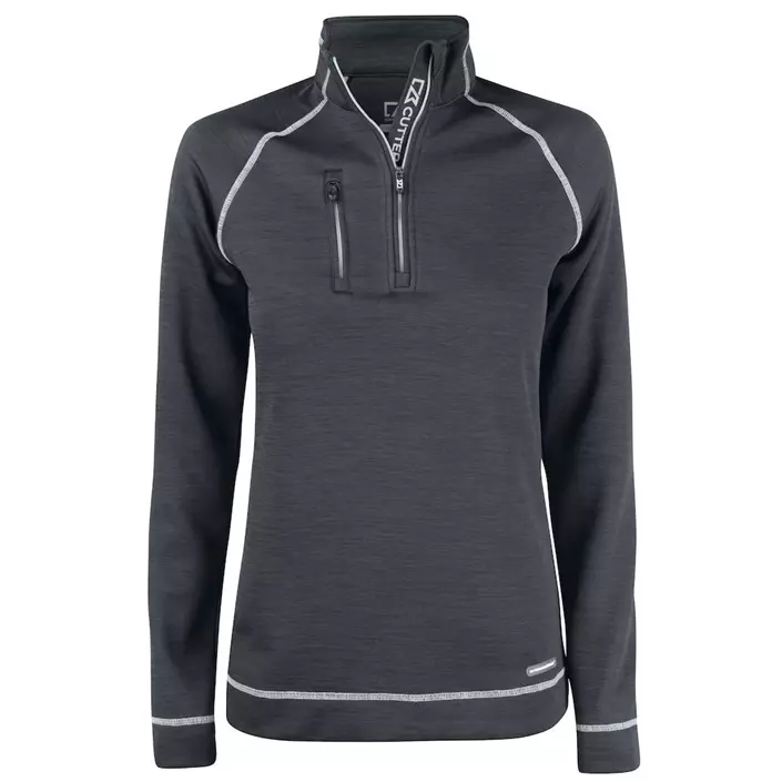 Cutter & Buck Chambers dame Half Zip, Anthracite melange, large image number 0