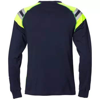 Fristads Flamestat long-sleeved women's T-shirt 7098, Dark Marine Blue