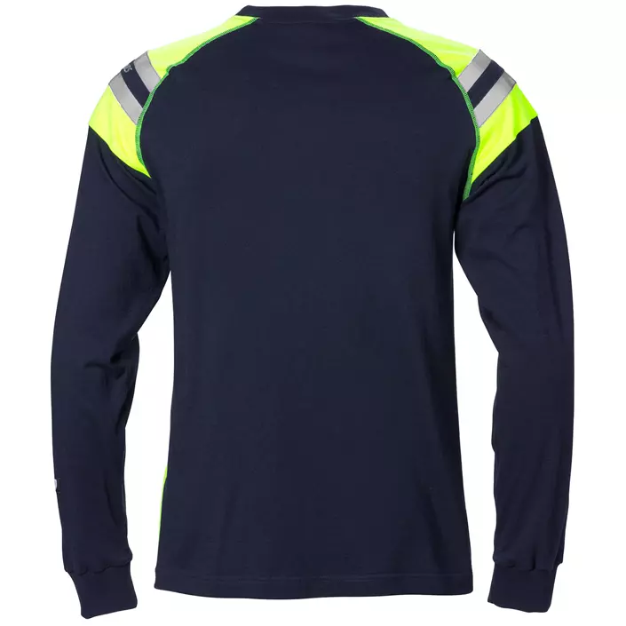 Fristads Flamestat long-sleeved women's T-shirt 7098, Dark Marine Blue, large image number 1