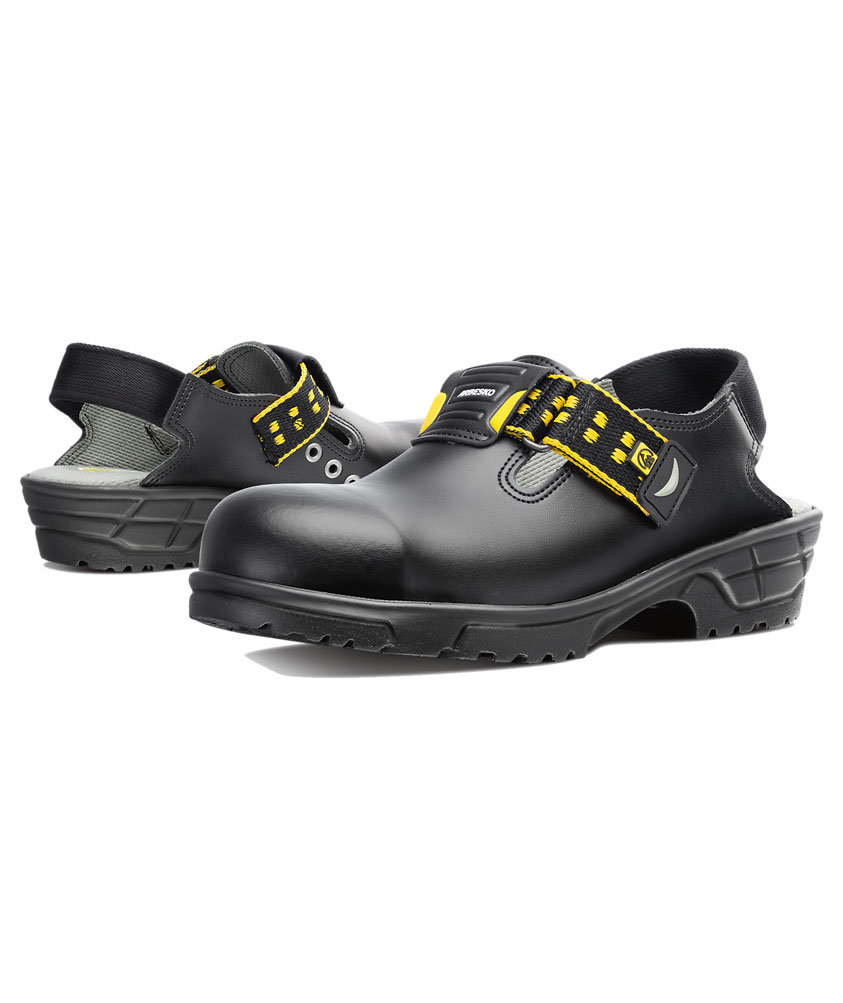 Arbesko&nbsp;187 skyddstr&auml;skor med h&auml;lrem SB, Svart