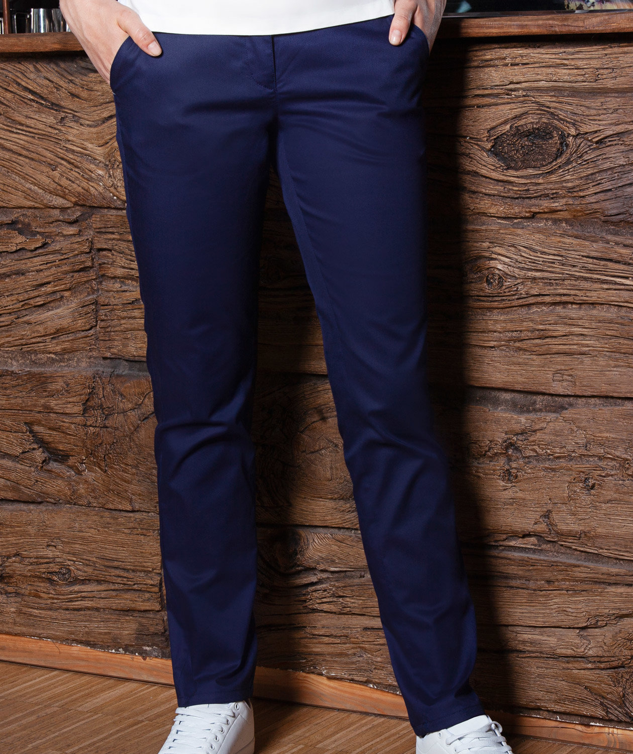 Karlowsky women's chino trousers with stretch