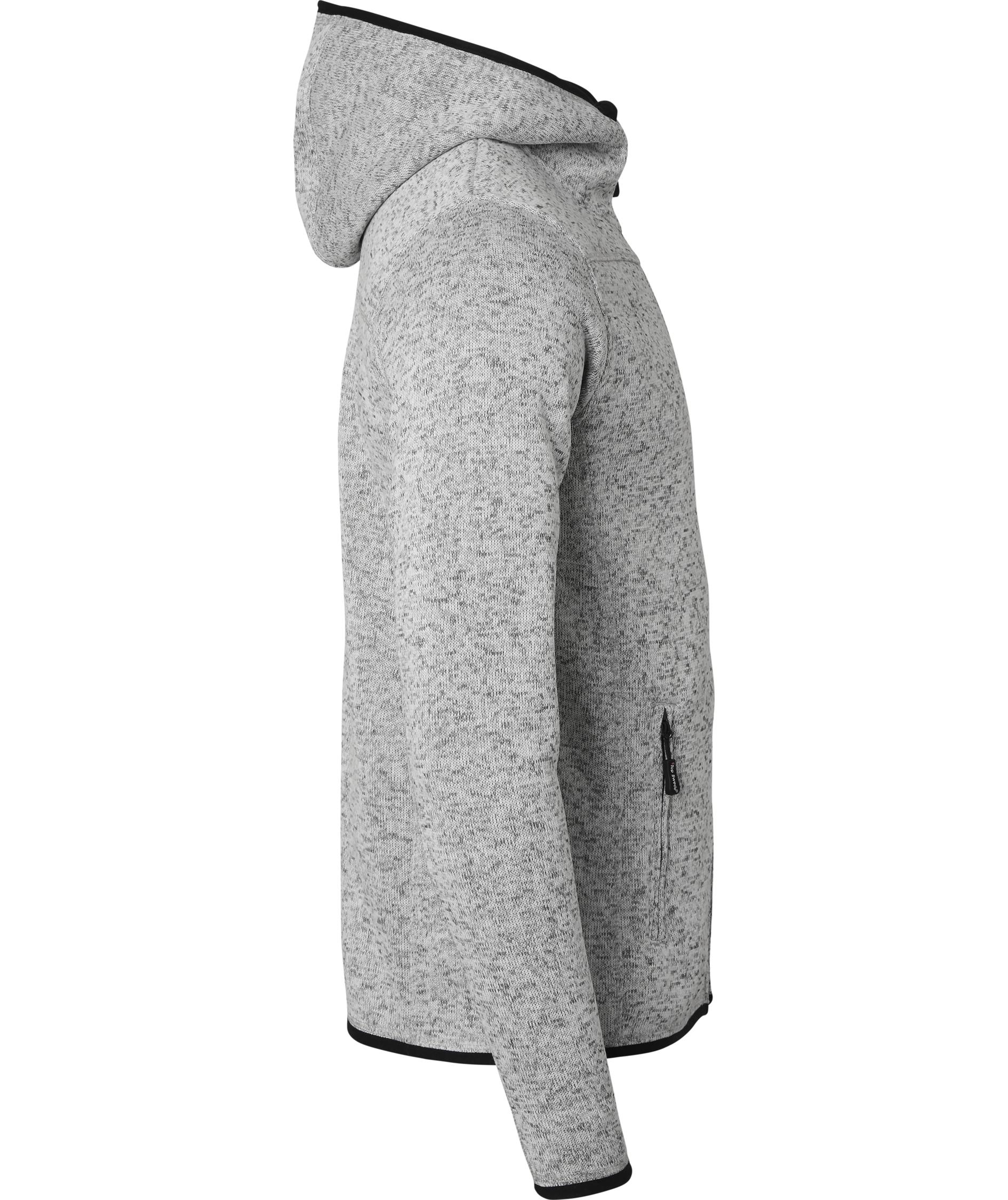 Top Swede knitted fleece jacket 4460, Ash, large image number 4